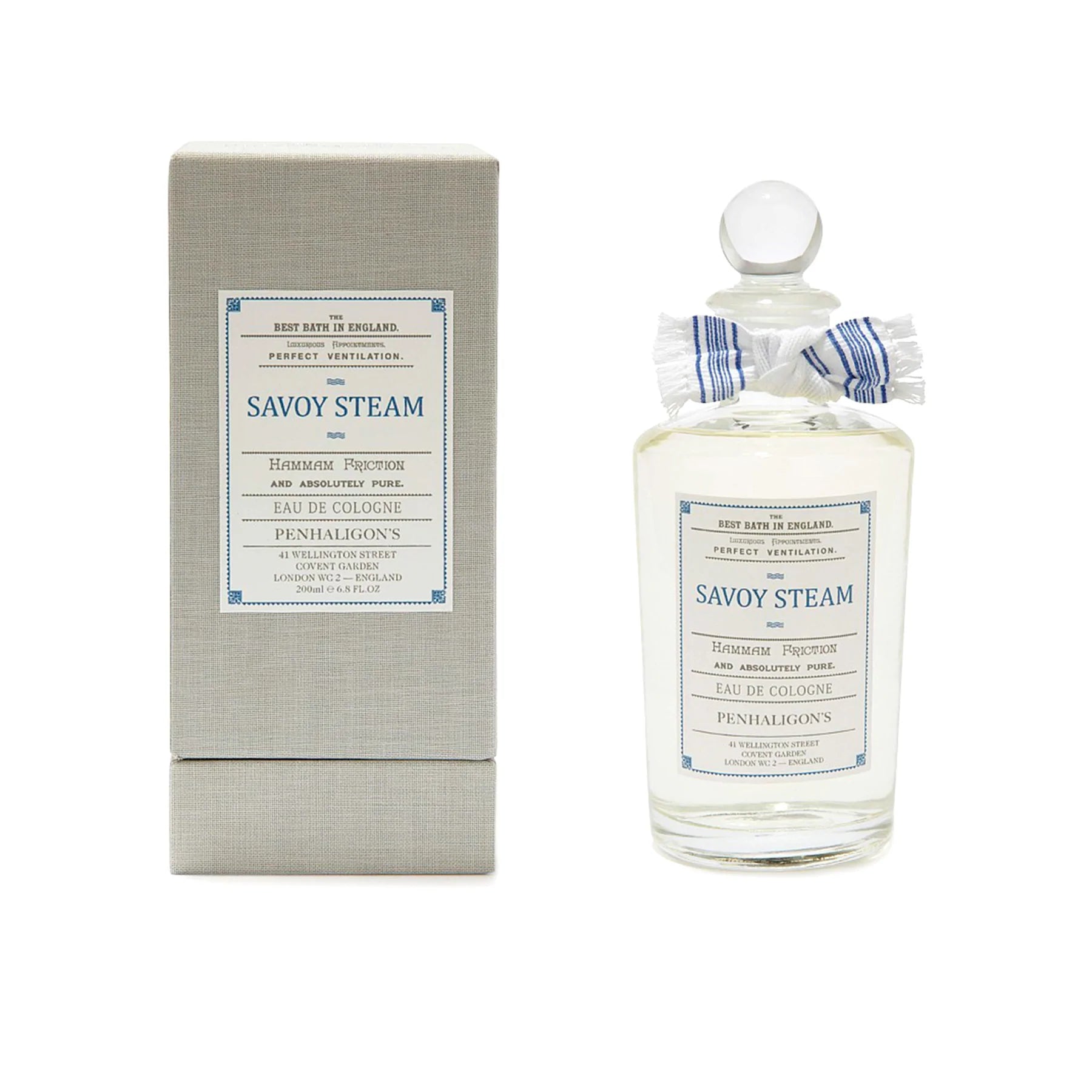 Savoy Steam Eau De Cologne 200ml