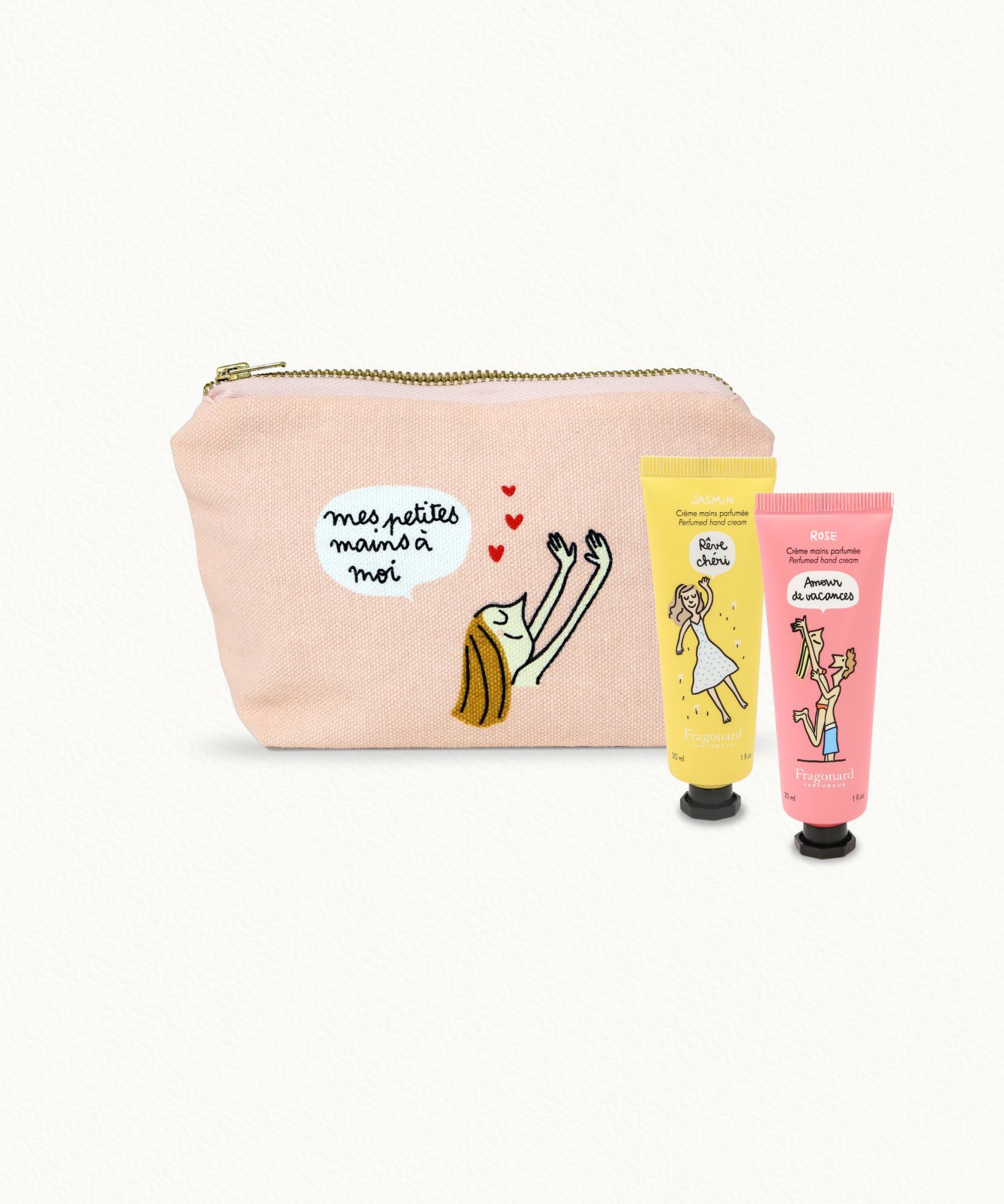Astuccio Amour Toujours 2 x 30ml Creme mani Rosa - Jasmin