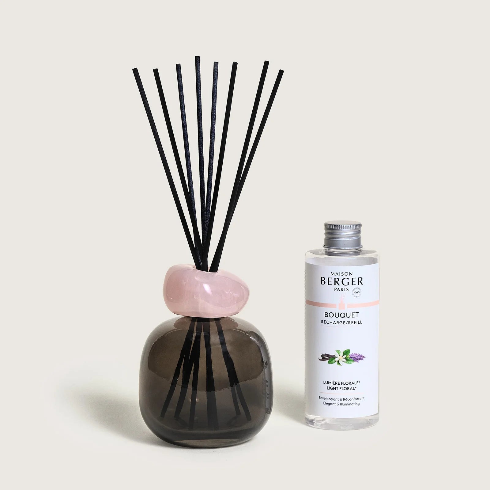 Bouquet Mineral Rose + Lumiere Florale 180ml