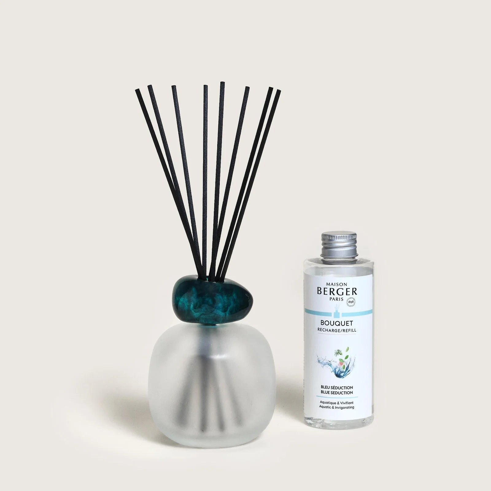 Bouquet Mineral Givre Emeraude + Bleu Seduction 180ml