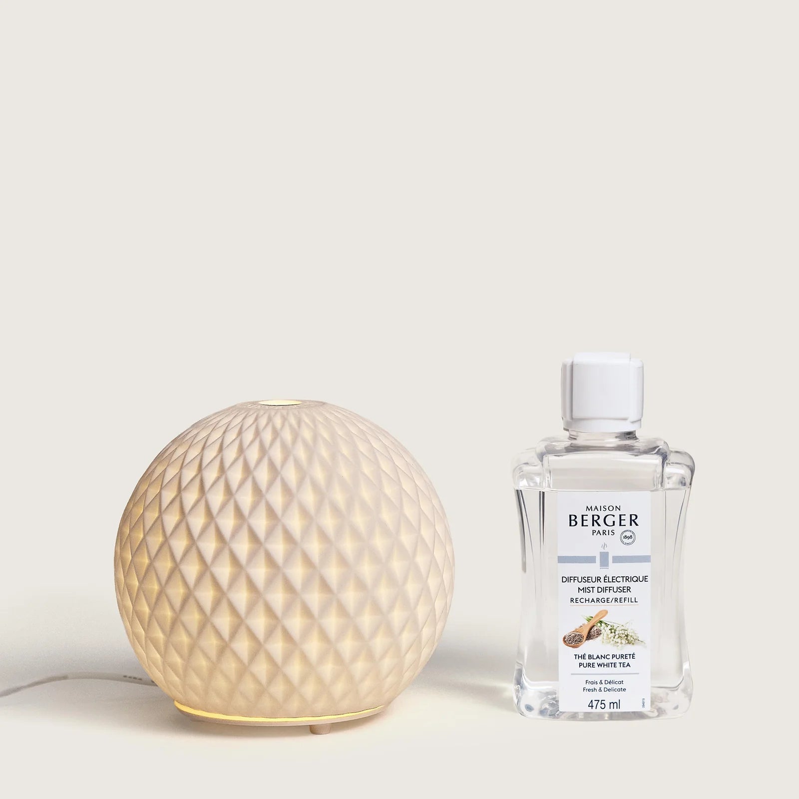 Diffusore Elettrico Sphere + The Blanc Purete'