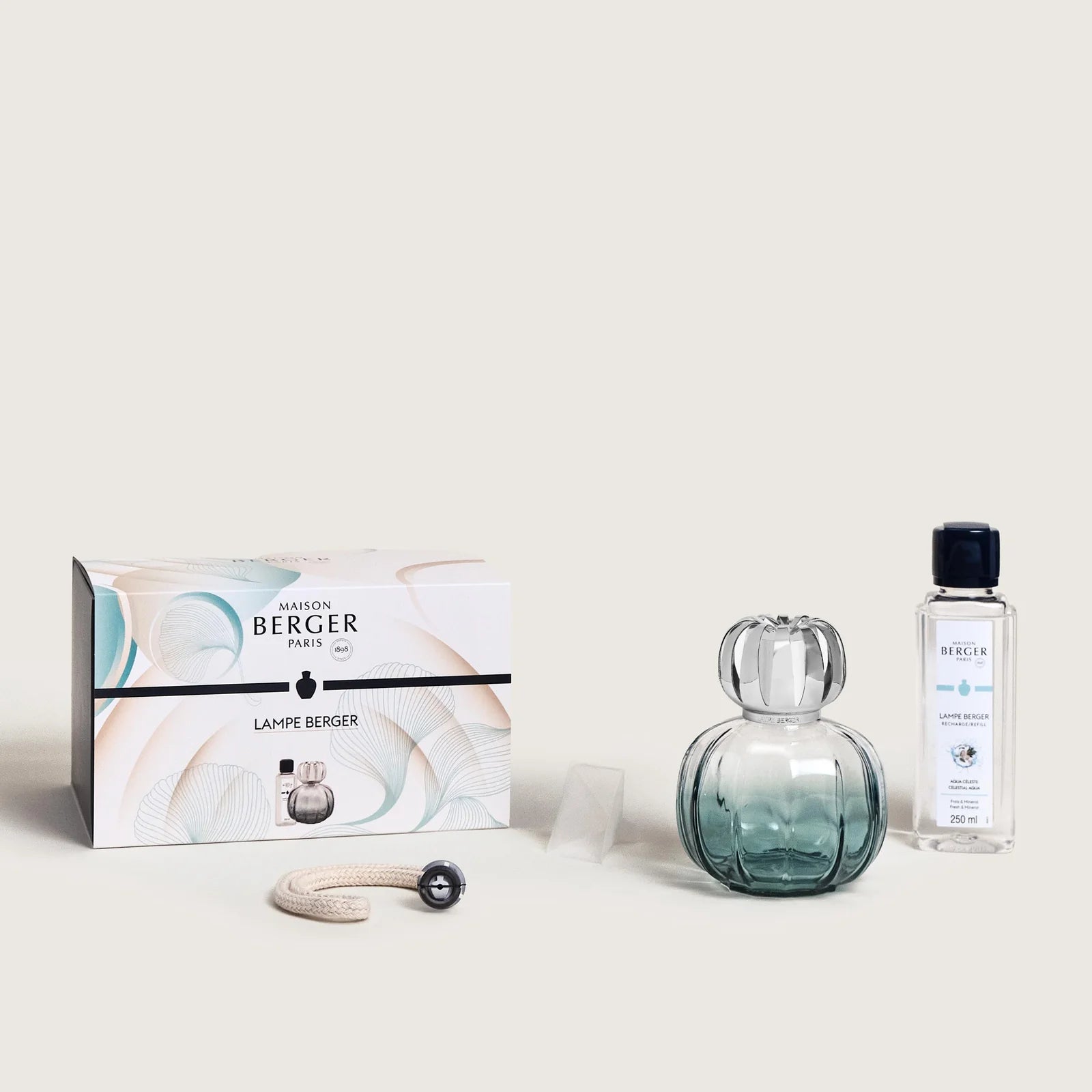 Lampe Berger Corali Vert + Aqua Celeste 250ml