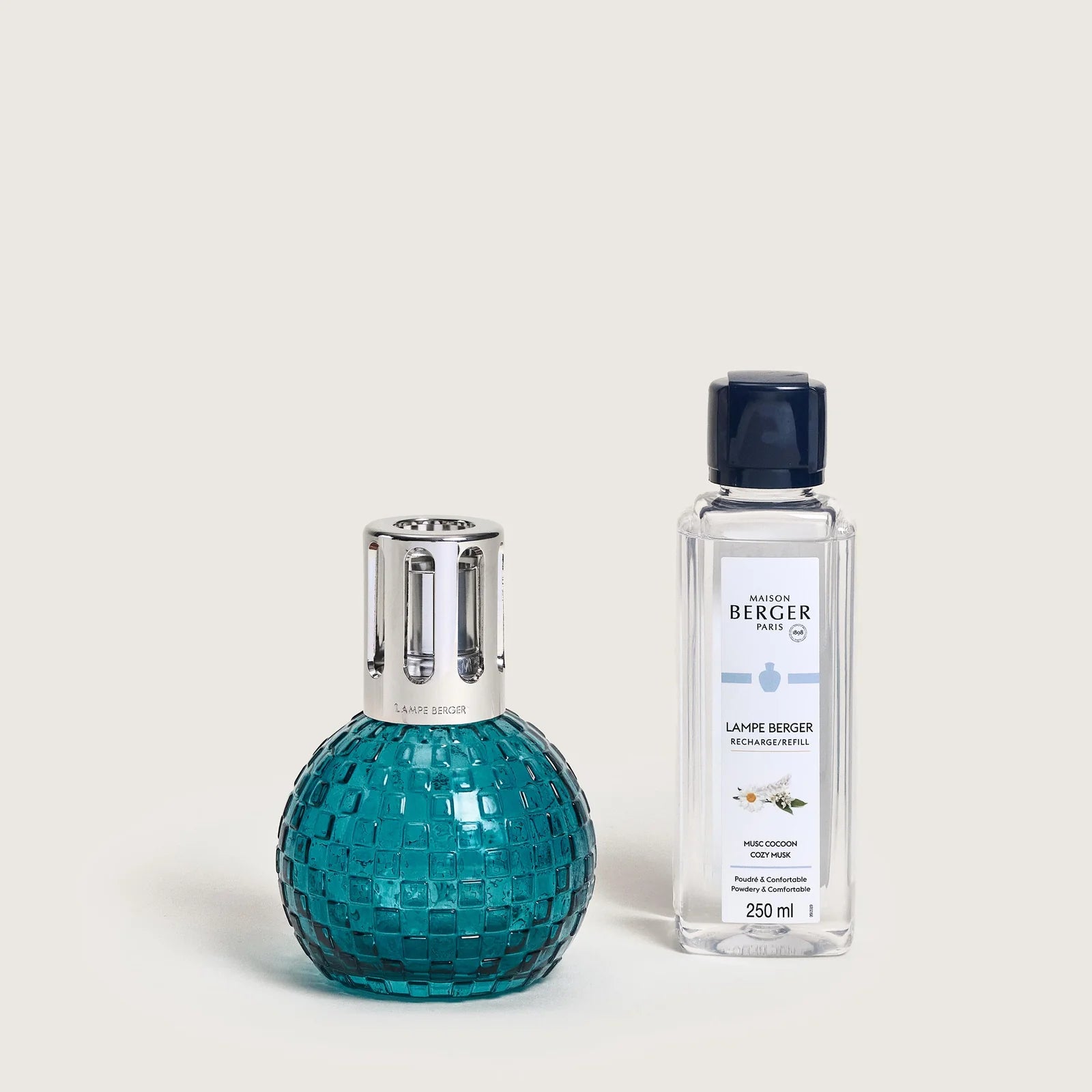 Lampe Berger Disco Vert + Musc Cocoon 250ml