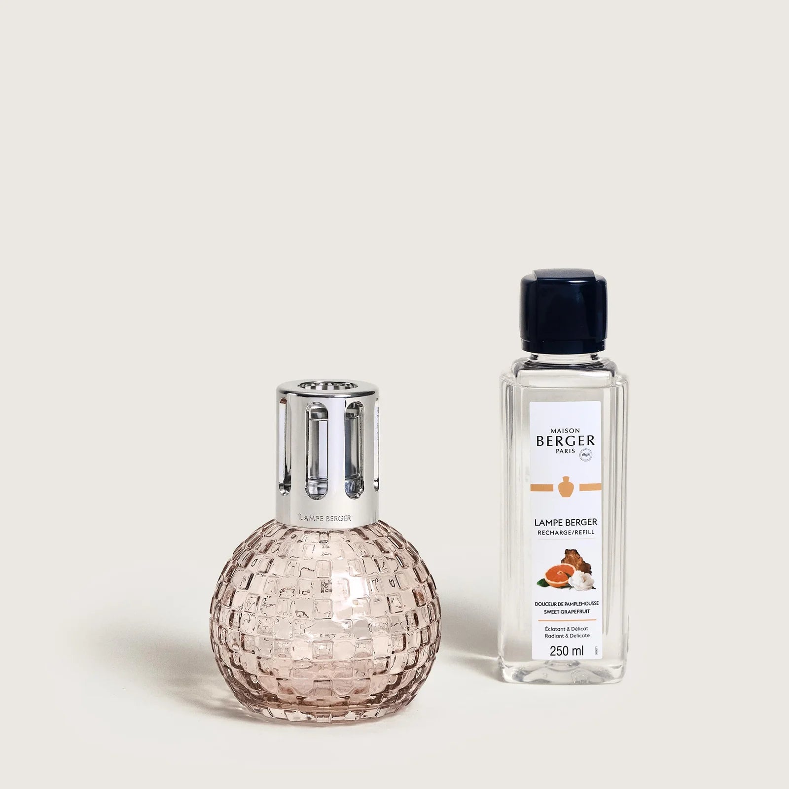 Lampe Berger Disco Rose + Douceur de Pamplemousse 250ml