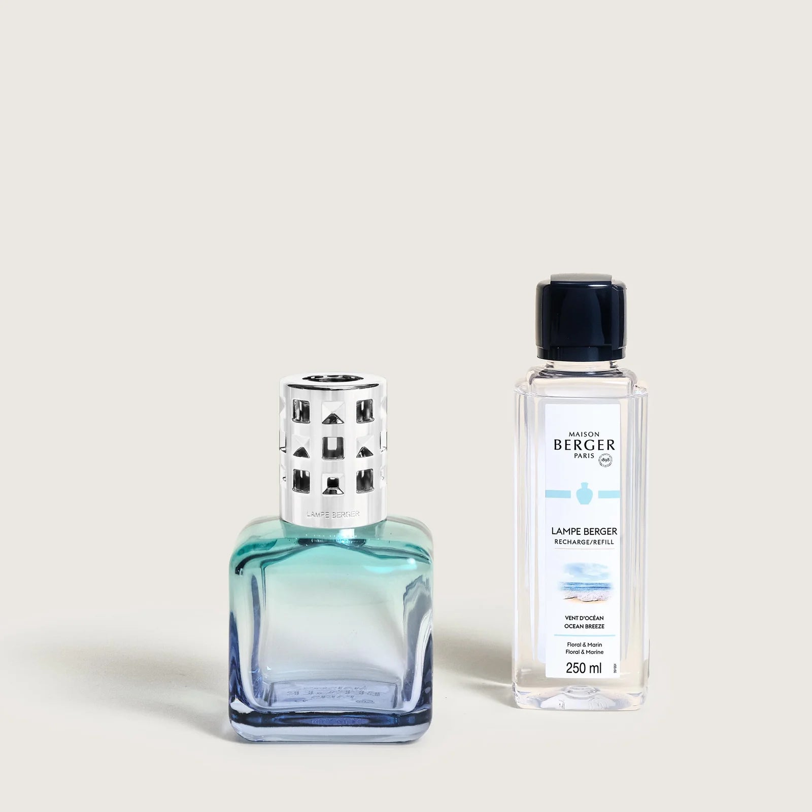 Lampada catalitica Glacon Turquoise/Bleue + Vent d'Ocean 250ml