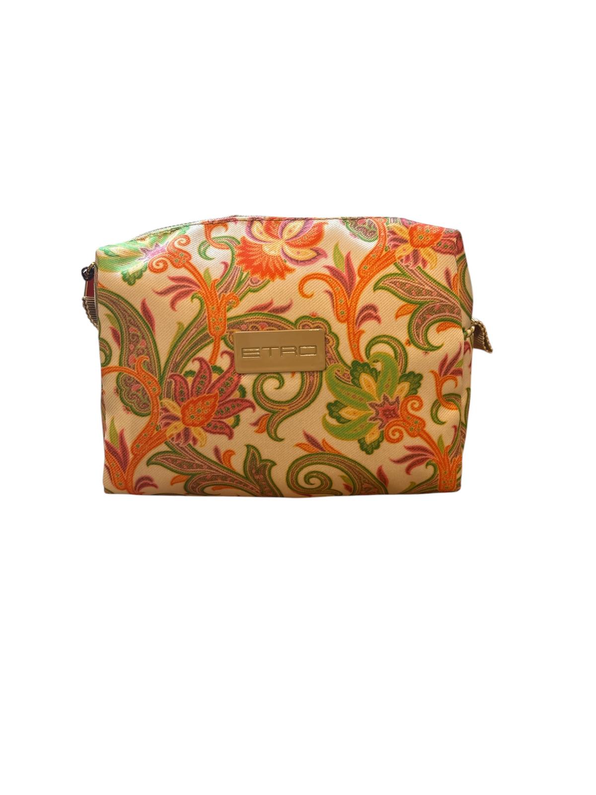 Pochette Etro Porta Gioie Arancio e Verde