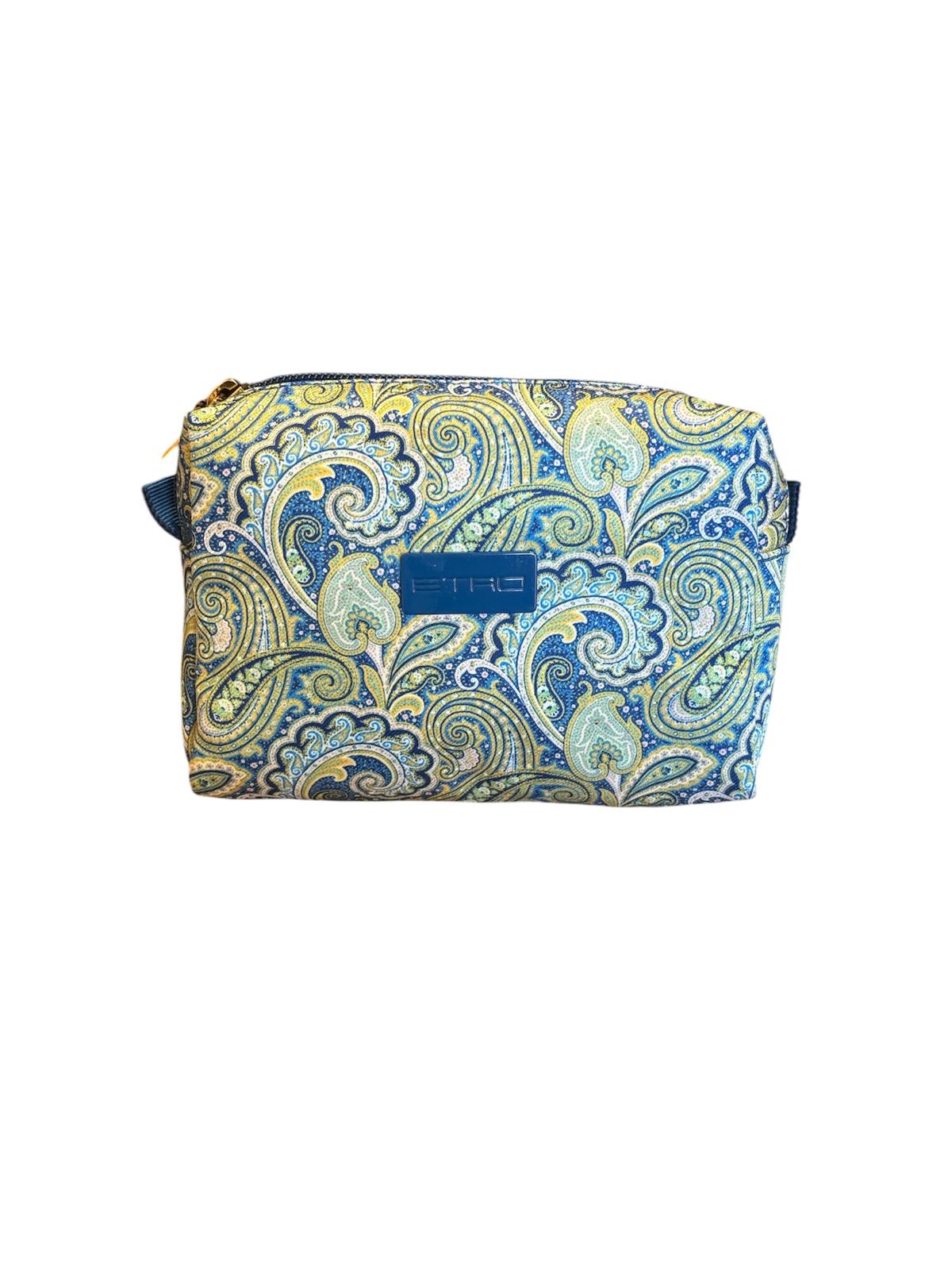 Pochette Etro Porta Gioie Blu e Verde