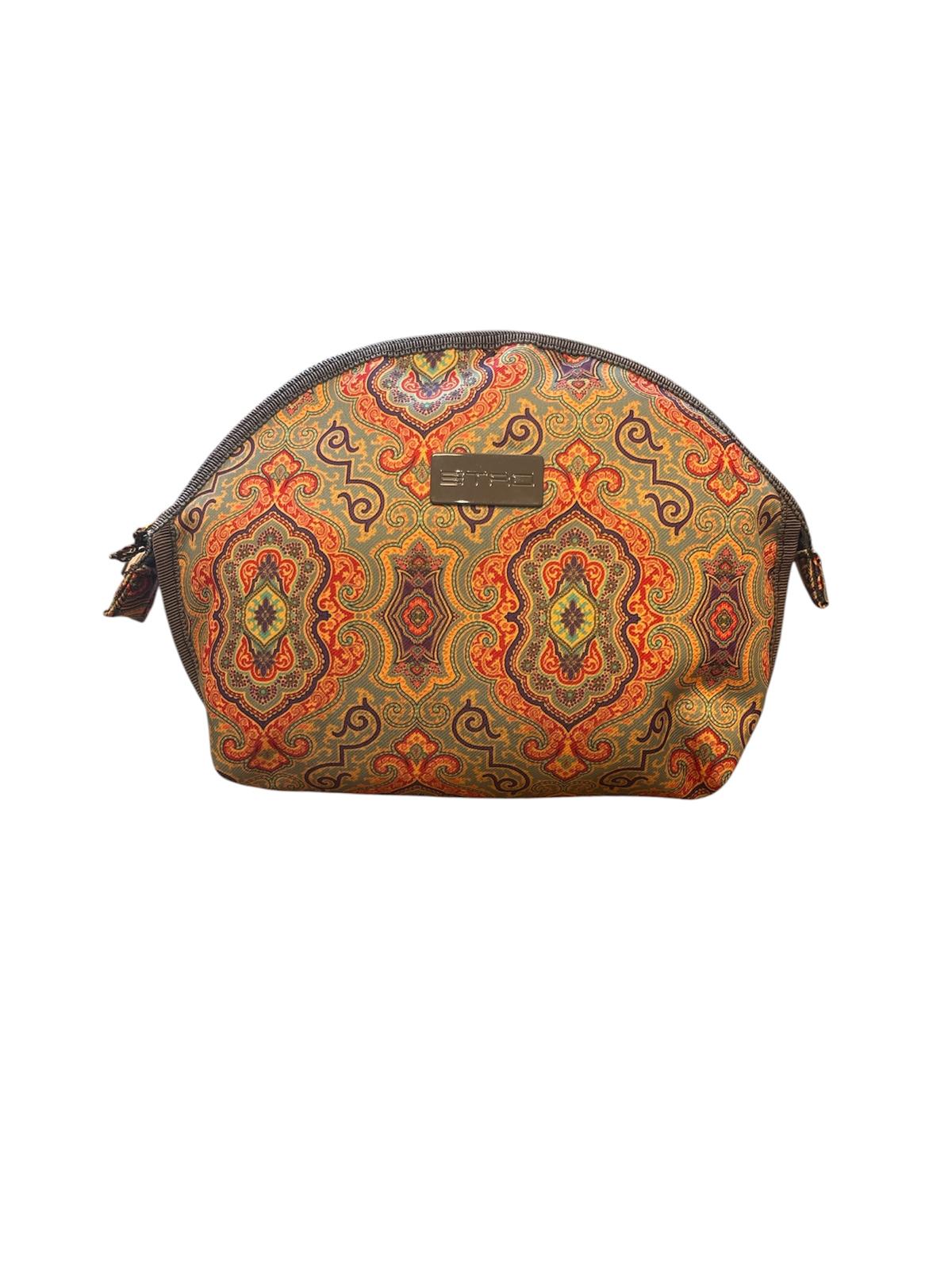 Pochette Etro Arrotondata con cerniera Grigia
