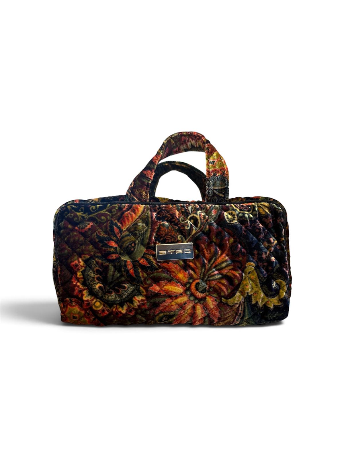 Trousse Etro in Velluto con manici