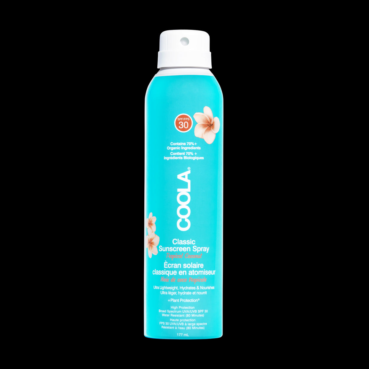 Spray solare naturale corpo Tropical Coconut spf 30 - 177 ml