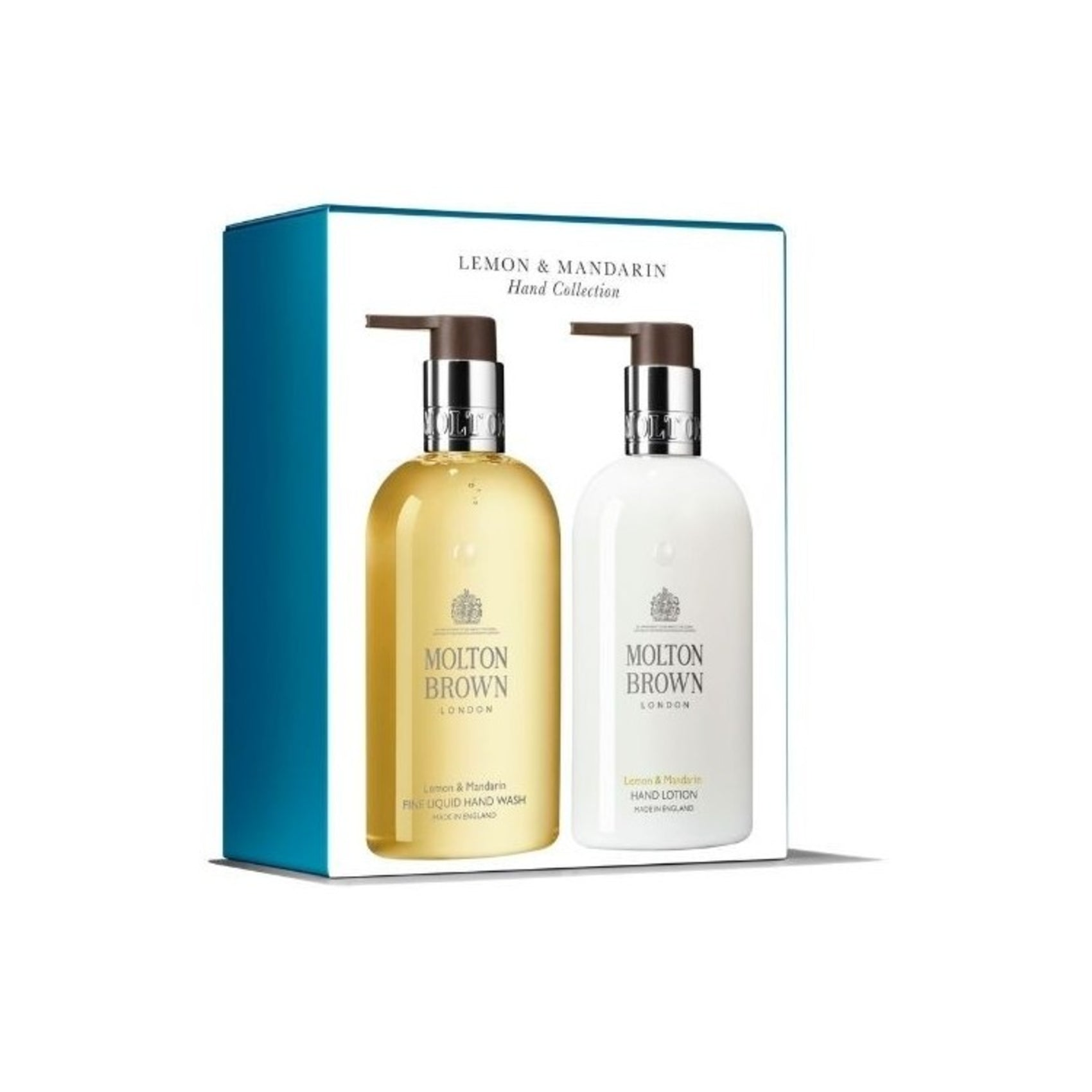 Lemon & Mandarin Hand Collection-cofanetto sapone liquido+crema mani