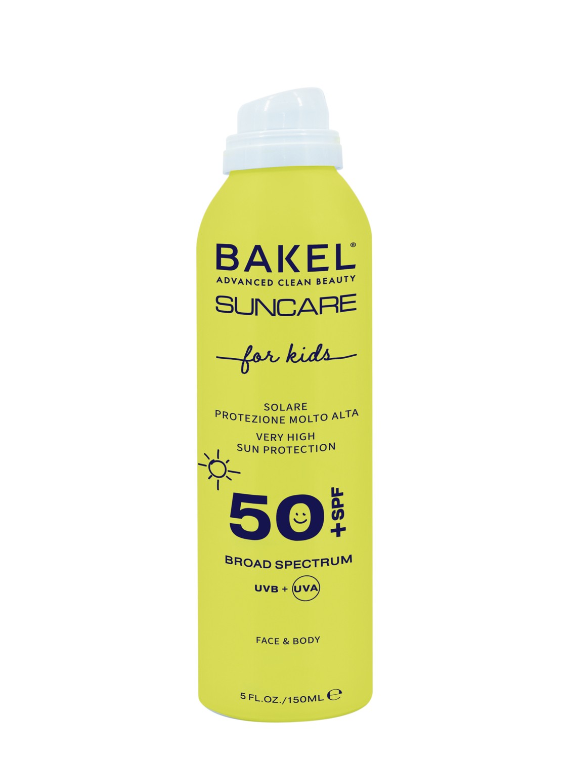 Solare Spray Bakel Kids Viso E Corpo Spf 50+