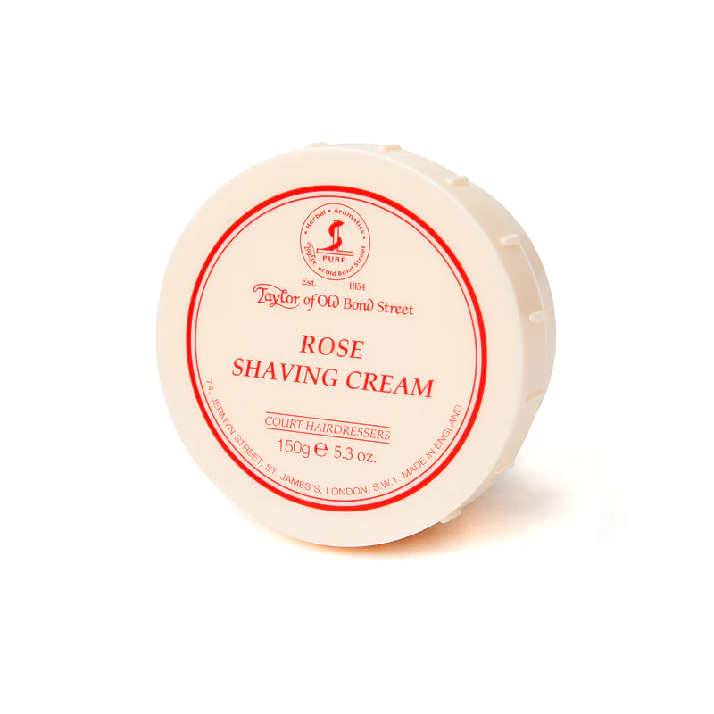 Shaving Cream Plastic Bowl 150g - Rose