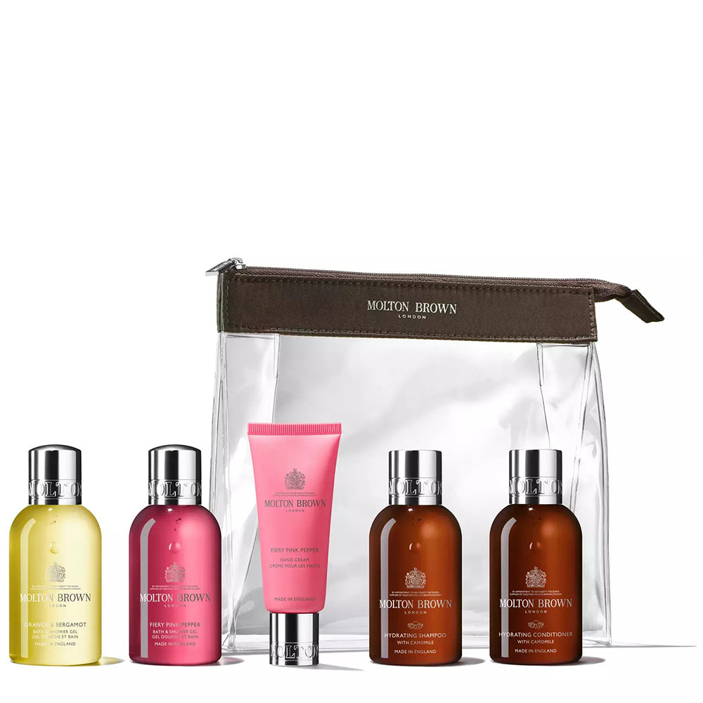 The Revived Voyager-Body & Hair Carry On Bag Cofanetto 4x100 ml + 1x40ml