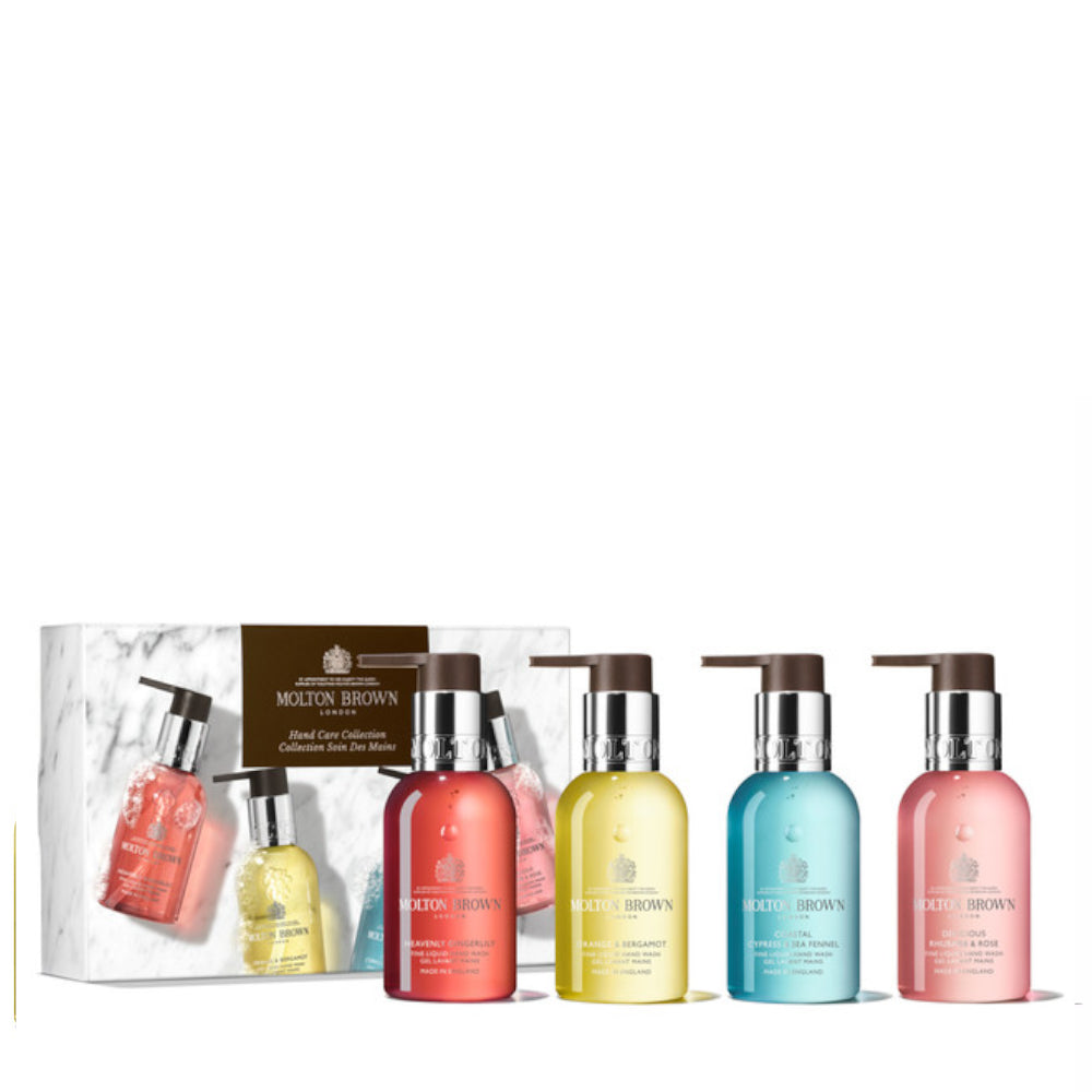 Fresh & Floral Hand Care Collection- cofanetto saponi liquidi 4x100ml