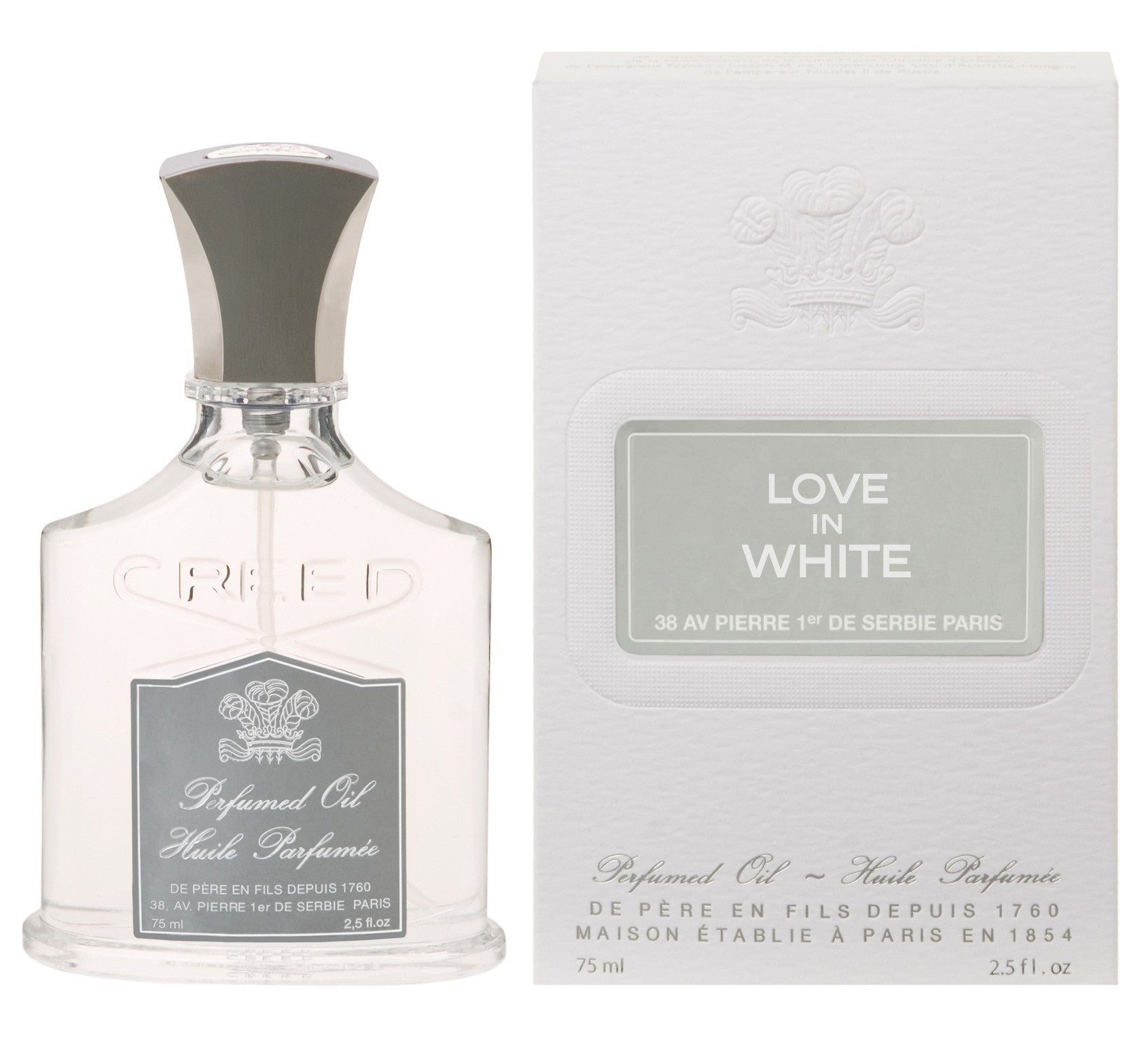 Huile Parfumée  - Love in White 75ml