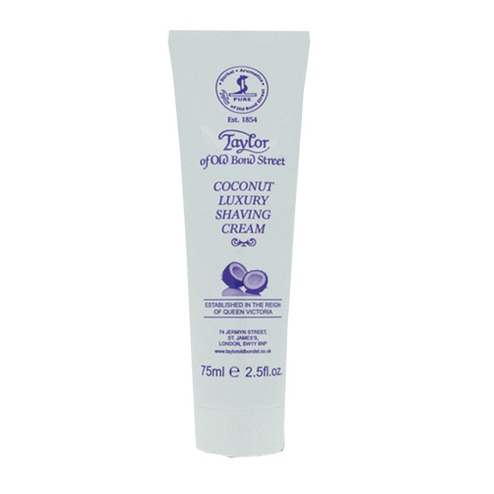 9256_Taylor_Shaving_Cream_Tube_75g_Coconut_Terriacaprofumilatina