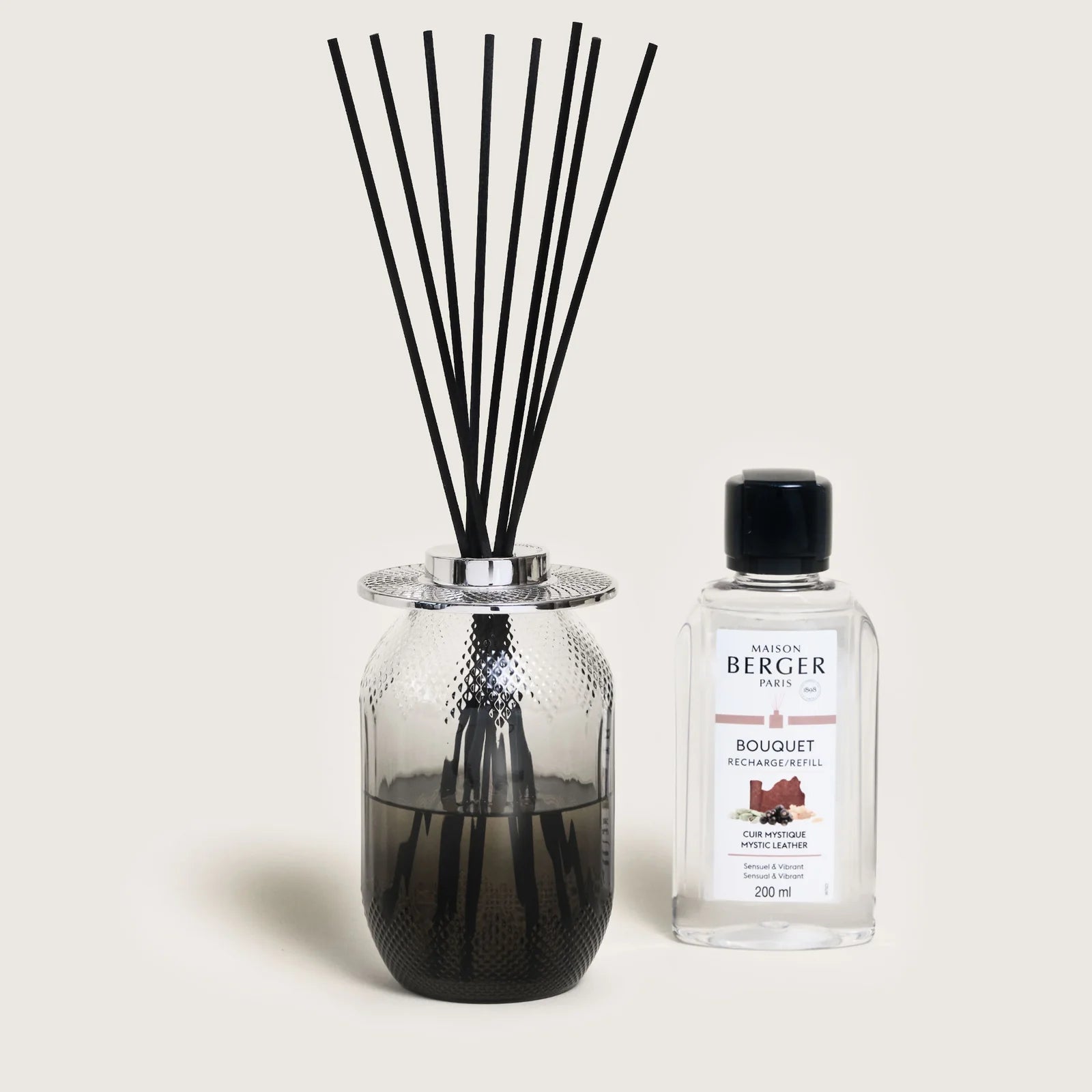 Bouquet con bastoncini evanescescence gris